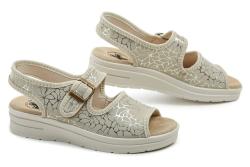 Medi Line 24725 béžové dámské zdravotní sandály