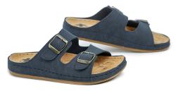 Medi Line 4123-020 navy pánské zdravotní pantofle