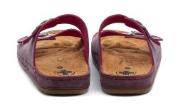 Medi Line 4127-020 bordó dámske zdravotné papuče