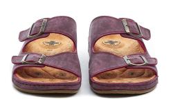 Medi Line 4127-020 bordó dámske zdravotné papuče