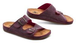 Medi Line 4127-020 bordó dámske zdravotné papuče