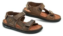 Medi Line 47-24 hnědé pánské sandály