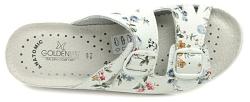 Golden Fit Medi Line 703 kvetové dámske zdravotné papuče