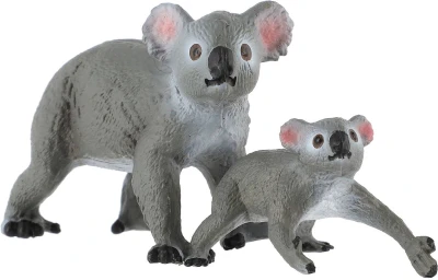 Medvídek koala s mládětem 13cm zvířátko plastová figurka Zooted v sáčku