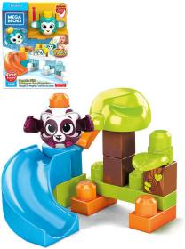Mega Bloks Velká skluzavka baby stavebnice Peek A Blocks set 13 dílků + zvířátko Mega Bloks Velká skluzavka baby stavebnice Peek A Blocks set 13 dílků + zvířátko