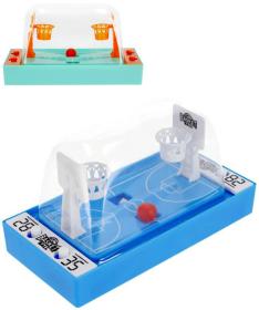 MEGA CREATIVE Hra mini Basketbal stolní plast 2 barvy MEGA CREATIVE Hra mini Basketbal stolní plast 2 barvy