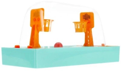 MEGA CREATIVE Hra mini Basketbal stolní plast 2 barvy