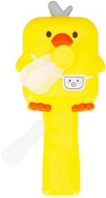 MEGA CREATIVE Větráček do ruky kuře manuální ventilátor 3 barvy