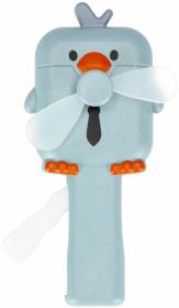 MEGA CREATIVE Větráček do ruky kuře manuální ventilátor 3 barvy