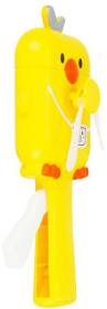 MEGA CREATIVE Větráček do ruky kuře manuální ventilátor 3 barvy
