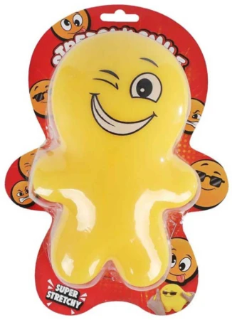 Mega squeeze panáček strečový emoji antistresový mačkací 4 druhy