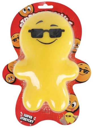 Mega squeeze panáček strečový emoji antistresový mačkací 4 druhy