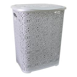 Megaplast Koš na špinavé prádlo MONAKO 57x45x38cm PH ŠE metalíza