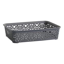 Megaplast Košík MONAKO S 26x20x6cm PH ŠE metalíza Megaplast Košík MONAKO S 26x20x6cm PH ŠE metalíza
