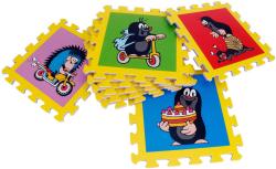 Mäkké bloky 6ks penový koberec Krtek (Krteček) puzzle podložka na zem