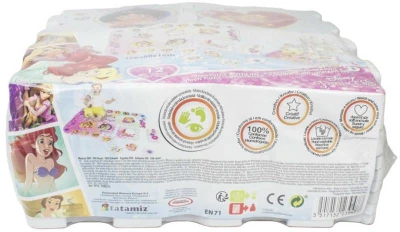 Měkké bloky Disney Princess pěnový koberec baby vkládací puzzle podložka na zem