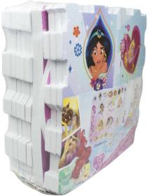 Měkké bloky Disney Princess pěnový koberec baby vkládací puzzle podložka na zem