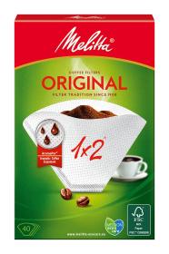 Melita Filtry na kávu velikost 2 (40ks) MELITTA original Melita Filtry na kávu velikost 2 (40ks) MELITTA original