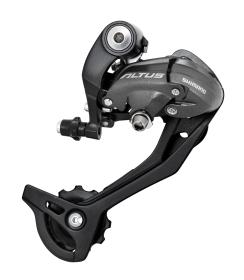 SHIMANO Prehadzovač RDM370SGSL ALTUS 9-kolový, čierny