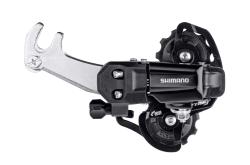 SHIMANO Měnič RDTY200B TOURNEY 6/7kolo, kr. vod., s hákem