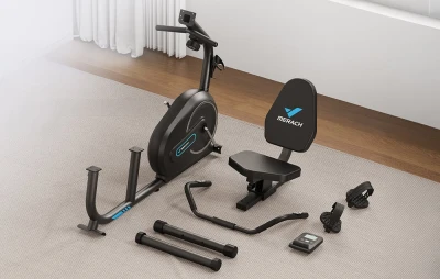 Merach MR-S08B1-EU černé lehátkové cvičební kolo