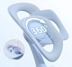 MERACH Posilovač stehen modrý fitness trenažér 2397B2