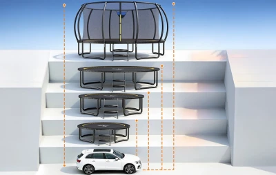 Merach MR-2429B2 3,6 m zahradní trampolína
