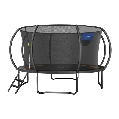 Merach MR-2429B3 černá 4,5 m zahradní trampolína