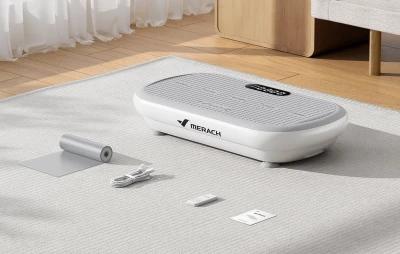 Merach MR-2440G1-EU šedá vibrační plošina
