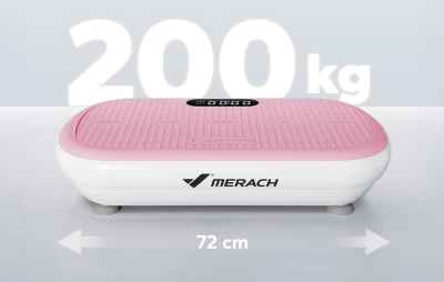Merach MR-2440P1 růžová vibrační plošina