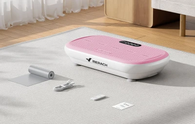 Merach MR-2440P1 růžová vibrační plošina