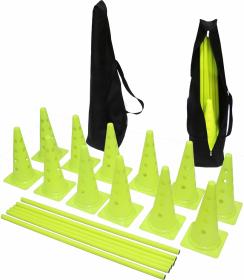 Merc sport Agility sada překážek s multifunkčními kužely – 38 cm (6 ks)