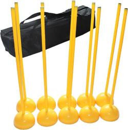 Merc sport Agility tréninkový set START – 10 tyčí se základnou a taškou