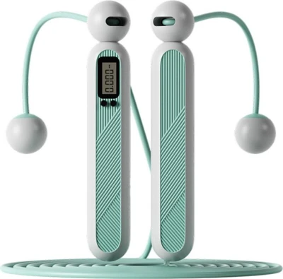 Merc sport Fitness švihadlo bezdrátové, digitální – modré Merc sport Fitness švihadlo bezdrátové, digitální – modré