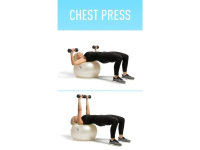 Merc sport Gymball – gymnastický míč 75 cm fialový