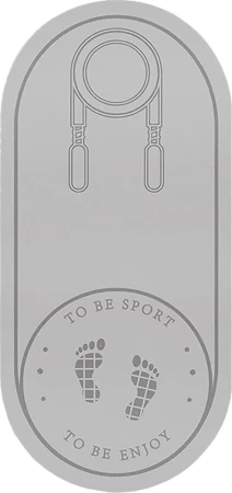 Merc sport Jumping Mat 140 podložka na cvičení šedá