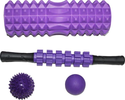 Merc sport Masážní roller set 4v1 – fialový