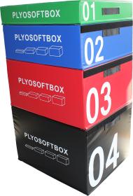 Merc sport Plyometrický box 4 díly – nastavitelná výška