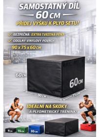 Merc sport Plyometrický box – díl 60 cm