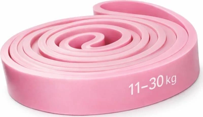 Merc sport Power Band TPE 11–30 kg – posilovací guma růžová (Level 3)