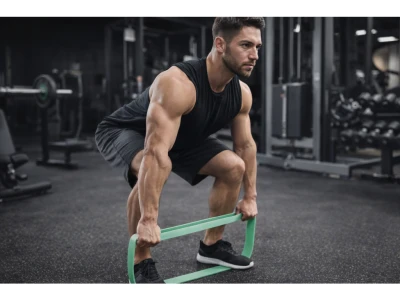 Merc sport Power Band TPE 23–57 kg – posilovací guma šedá (Level 4)