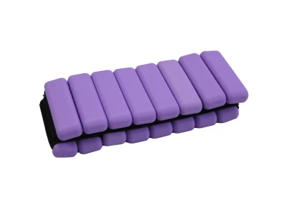 Merc sport Silikonové zátěžové náramky 2× 900 g – fialové