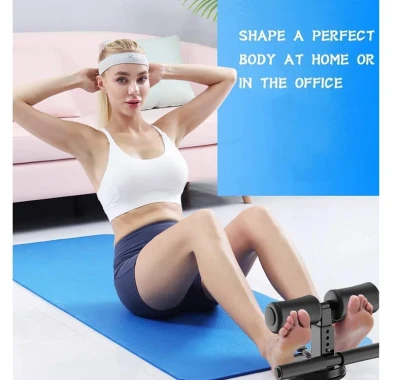 Merc sport Sit-Up Bar – nastavitelný posilovač břicha černý
