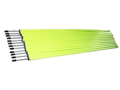 Merc sport Slalomové tyče s ocelovým hrotem 150cm – sada 12 ks