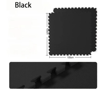 Merc sport TATAMI-podložka na cvičení 100x100x1,5cm černá