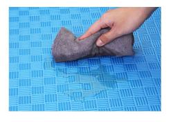 Merc sport TATAMI-podložka na cvičenie 100x100x1,5cm čierna