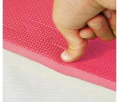 Merc sport TATAMI-podložka na cvičenie 100x100x1,5cm červená
