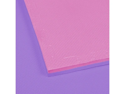 Merc sport TATAMI podložka oboustranná na cvičení 100x100x2cm fialovo/růžová