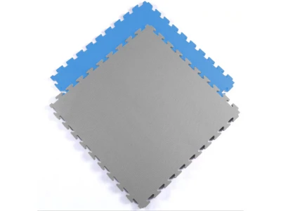 Merc sport TATAMI podložka oboustranná na cvičení 100x100x2cm modro/šedá
