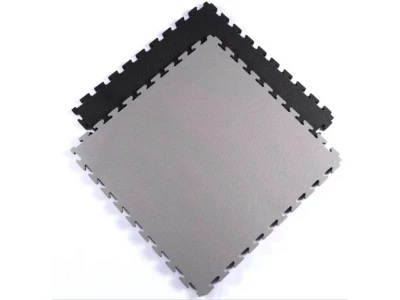 Merc sport TATAMI podložka oboustranná na cvičení 100x100x4cm černo/šedá